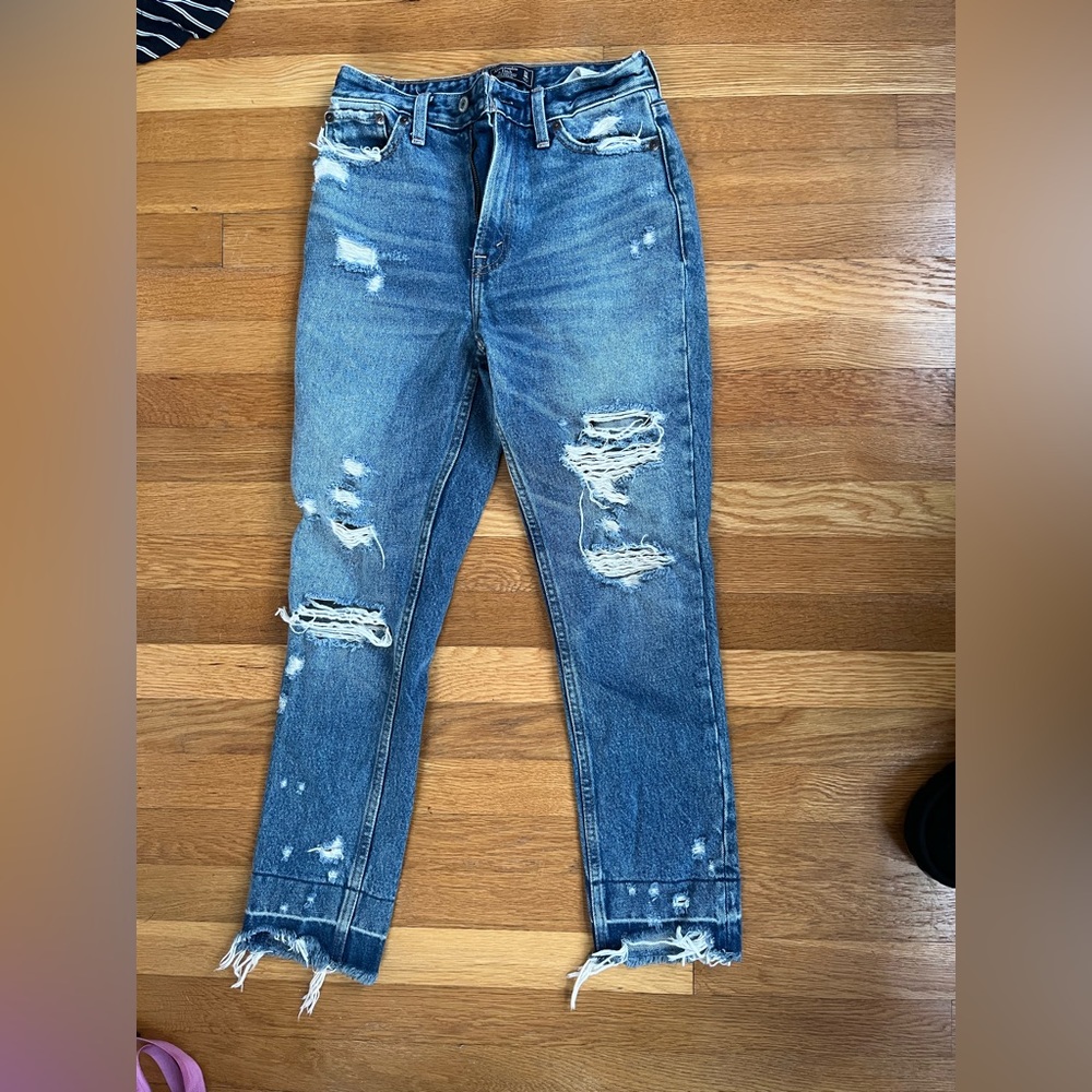 Abercrombie straight leg jeans